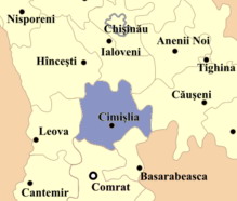 poziţia geografică pe harta administrativă