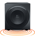 down firing subwoofer