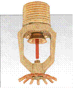 tyco veya reliable 3 mm bulb ,hızlı çevap veren pirinç sarkık sprinkler ul-fm