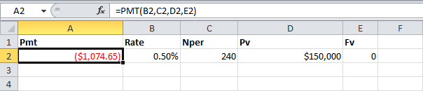 pmt function