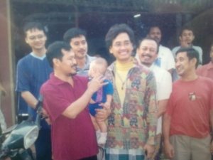 ust abu sangkan dan saya serta kawan2 patrap seven years ago
