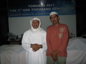 tot sholat bersama ust abu sangkan